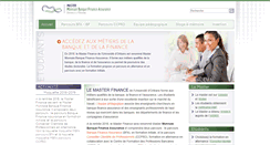 Desktop Screenshot of master-finance-orleans.org